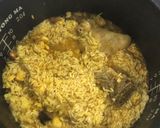 Foto langkah ke 6 dari resep Nasi Kebuli Ayam Rice Cooker.