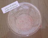 A picture of step 2 of Sev tameta nu shake.