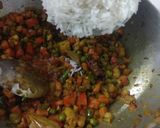 A picture of step 7 of Mix Veg Pulao.