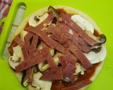 Foto langkah ke 1 dari resep Delicate mini pizza (smoked beef mushroom).