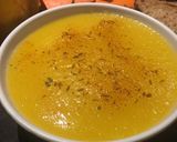 A picture of step 2 of #pumpkinrescue pumpkin soup 🌱🌱.