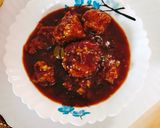 A picture of step 3 of Cabbage Manchurian 😋😋.
