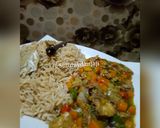 A picture of step 3 of Cinnamon rice.