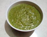A picture of step 9 of Green chutney.