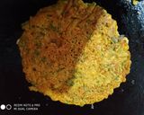 A picture of step 5 of Roti pudla.