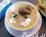 A picture of step 4 of Hyderabadi Malai Paaye.