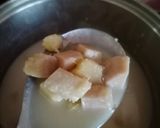 Gambar langkah 6 resipi Bubur Keladi Kak Limah.