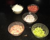 A picture of step 4 of Pizza dosa.