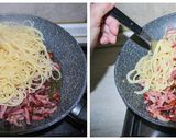 Foto langkah ke 4 dari resep Authentic carbonara spaghetti.