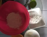 Foto langkah ke 2 dari resep Hakau ayam udang.