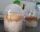 รูปขั้นตอนการทำที่ 3 ของ ข้าวเหนียวมูนสังขยา ไมโครเวฟ