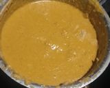 A picture of step 2 of Coconut fish curry.