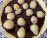 Une image de l'étape 5 de Tarte poire chocolat.