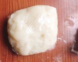Hình bước làm 3 của món Bánh mì mochi nhân chà bông Đài Loan