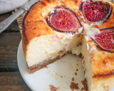 Foto del paso 6 de la receta: Tarta de queso de cabra e higos 💜