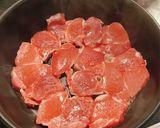 A picture of step 3 of Marinated and Grilled Pork Tenderloin with Shio Koji.