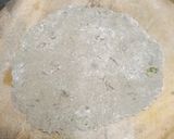 A picture of step 3 of Bajra Aloo Ki Roti.