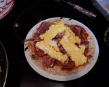 Foto del paso 4 de la receta: Tortipizza sencilla jamón serrano