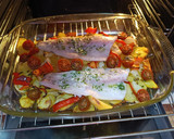 Foto del paso 3 de la receta: Lubina al horno