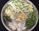A picture of step 1 of Paneer in Vegetables.