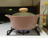 A picture of step 5 of Japanese paella.