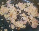A picture of step 2 of Papdi pizza bites.
