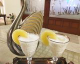 A picture of step 2 of Pineapple lassi/ refreshing pineapple smoothie.