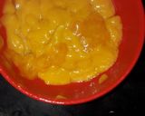A picture of step 1 of Aamras Golgappe.
