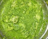 A picture of step 2 of Veg Tofu chutney  kebabs.