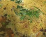 A picture of step 6 of Chow chow bhath.