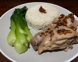 Foto langkah ke 6 dari resep Nasi ayam hainan anti ribet.