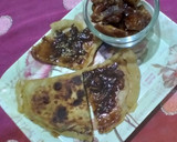 A picture of step 6 of Dates and jaggery paratha.