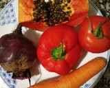 Foto del paso 1 de la receta: Zumo rojo detox