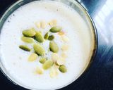 A picture of step 1 of Nongu (Palm Fruit) smoothie.