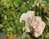 A picture of step 2 of Dahi methi.