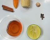 Foto langkah ke 1 dari resep Teh jahe untuk batuk dan radang tenggorokan.