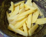 A picture of step 2 of Crispy Fries.