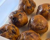 Foto langkah ke 5 dari resep Chewy Choco Cookies dg margarin cair.