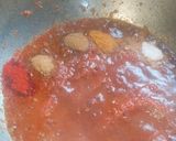 A picture of step 4 of Chicken curry.