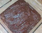 A picture of step 9 of Oreo brownies 🇺🇸.