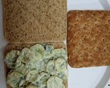 A picture of step 2 of Brown bread tuna fish sandwiches.