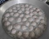 Foto langkah ke 4 dari resep Bakso sapi ayam.