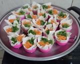 Foto langkah ke 3 dari resep Siomay Udang Sayur Saus Bayam Belimbing Wuluh.