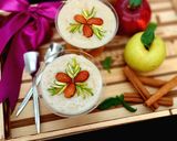 عکس مرحله 2 از دستور 🌸فرنی سیب و موز🌸