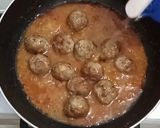 A picture of step 8 of Kofta Karahi.