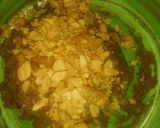 A picture of step 3 of Choco-nuts cookies.