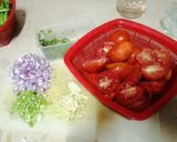 A picture of step 4 of Mutton karahi.