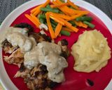 Foto langkah ke 6 dari resep Chicken Steak Mushroom Sauce Ala Jennidish.