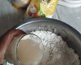 Foto langkah ke 3 dari resep Bakpao No Mixer Isi Ayam Kecap dan Selai Cokelat.
