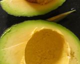 A picture of step 1 of Avocado cheese dip.